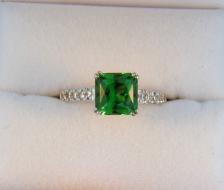 Natural Emerald Alternatives • Green Tourmaline & Tsavorite