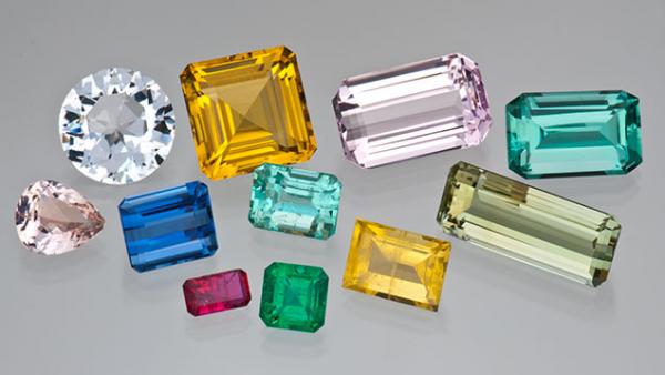 Emerald Stones • Aquamarine Gemstone • Morganite