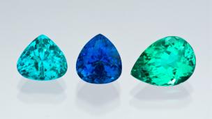 Cuprian: Paraiba and Seafoam Tourmaline