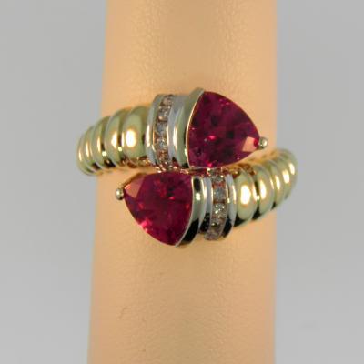 Bypass Rubellite Ring
