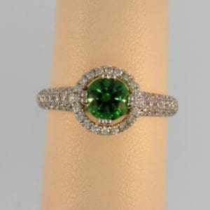 Chrome Tourmaline Halo