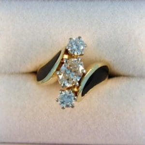 CroppedImage400400 1.01ct oval SI2 J with black jade cca1995