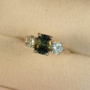 CroppedImage400400 teal sapph three stone
