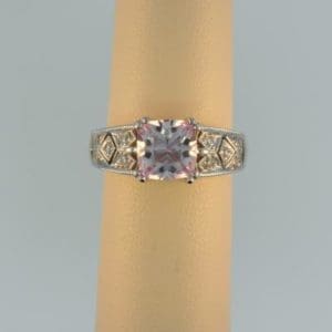 Morganite Right Hand Ring