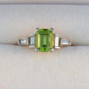 Peridot Birthstone Ring