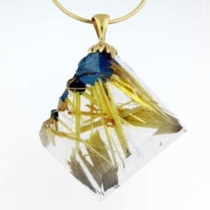 Rutilated Quartz Pendant