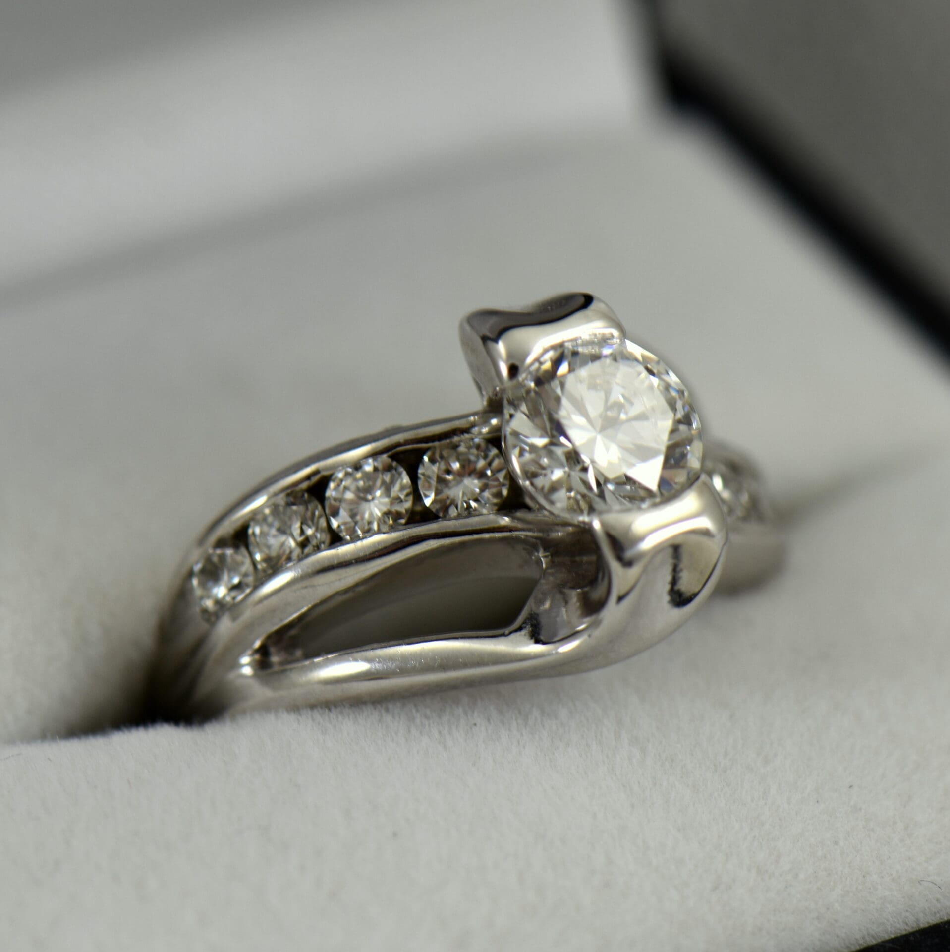 Custom Diamond Wedding Ring Repair & Restoration