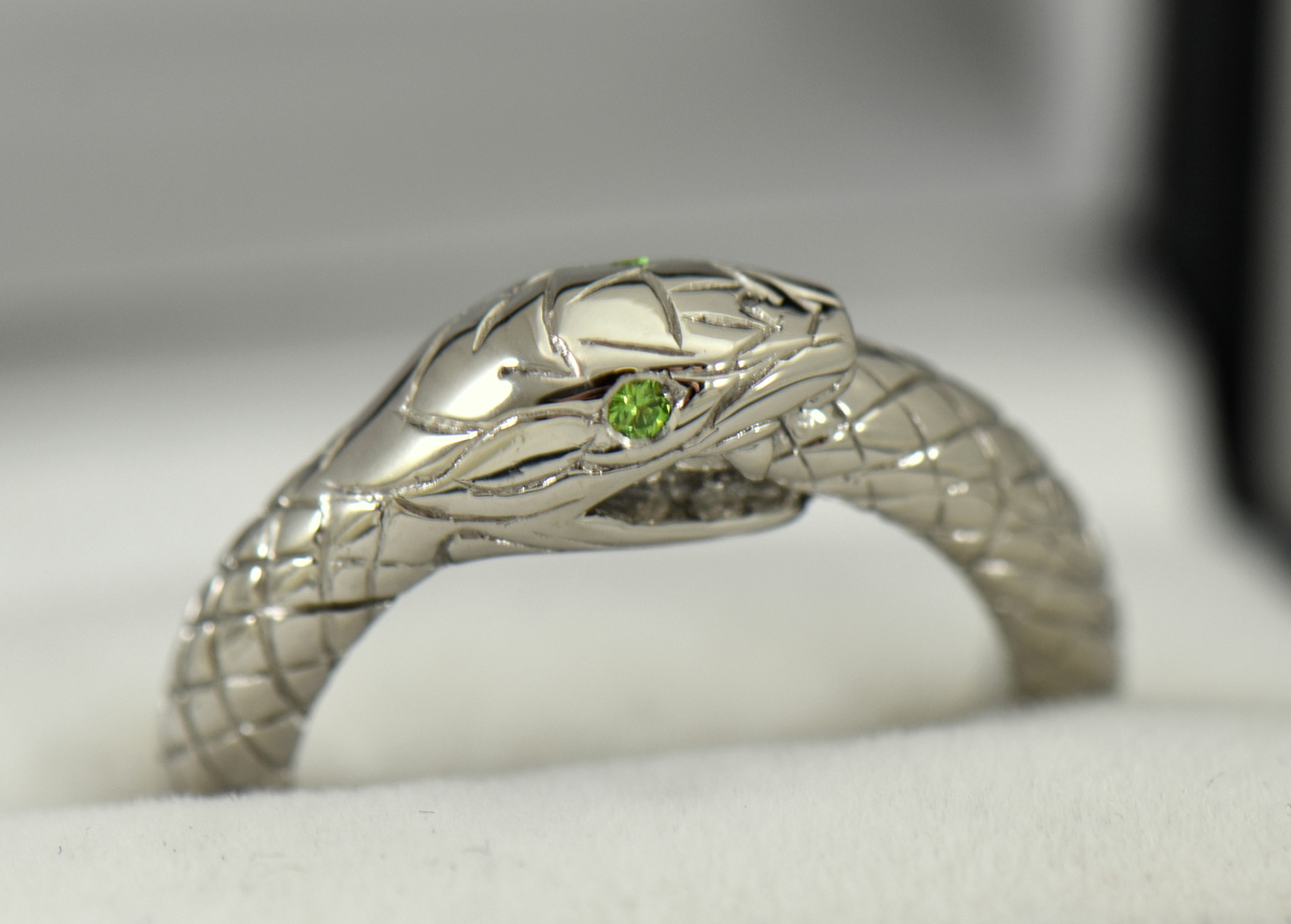 Mens Diamond Wave Ring | Skylight Jewelers | Custom Jewelry Design