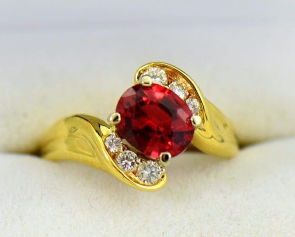 2ct Burmese Red Spinel in 18k yellow gold ring.JPG
