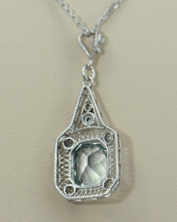 Filigre Art Deco Aquamarine Lavalier Pendant 2.JPG