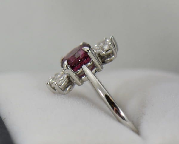 Round Rhodolite Marquise Diamond modern right hand ring 4.JPG