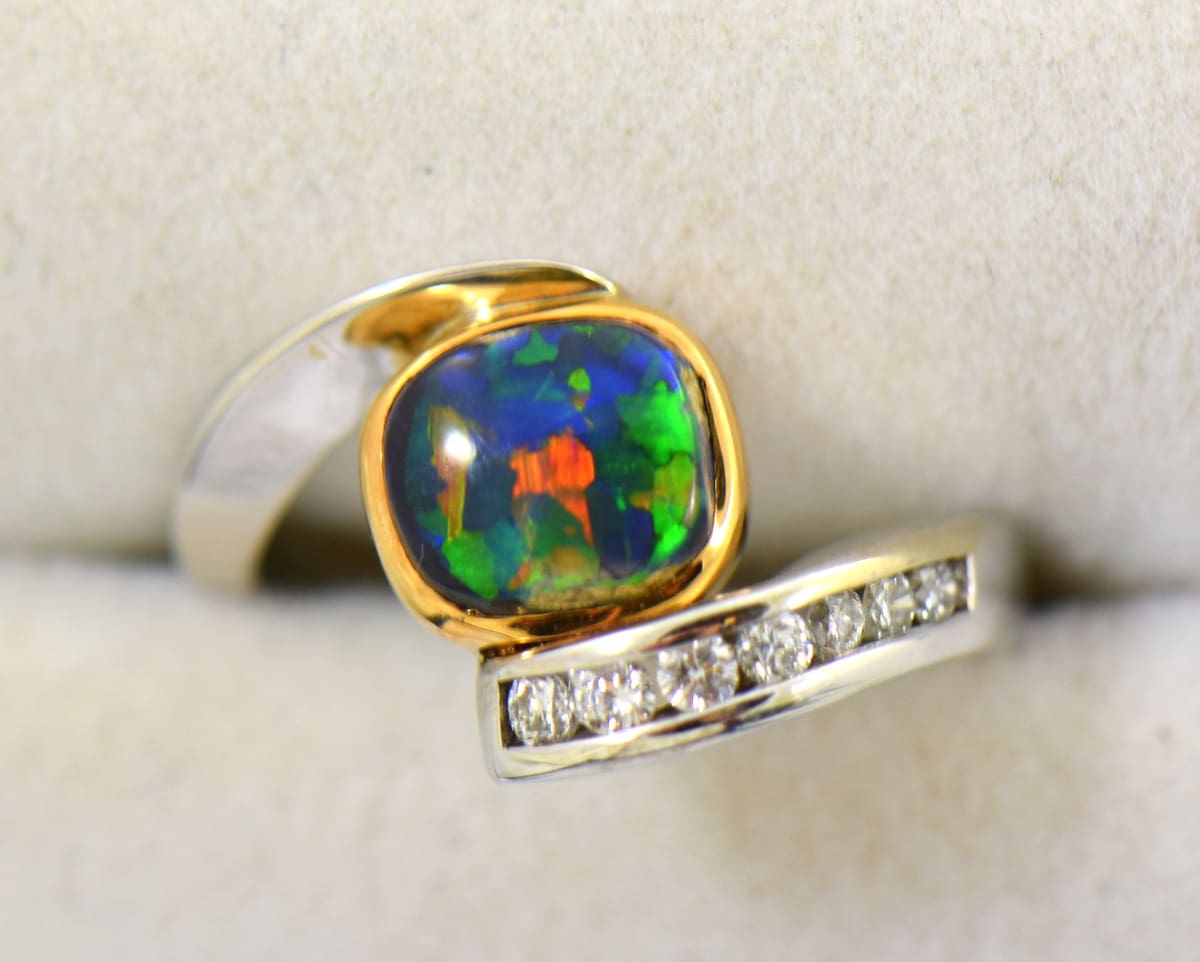 Custom sales opal jewelry