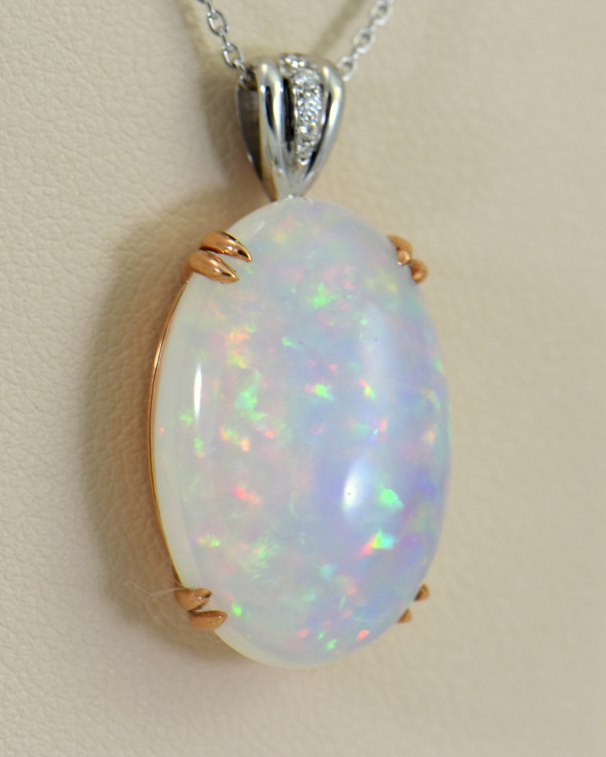 Ethiopian Opal Necklace by Pat Pearlman – Volcano Art Center