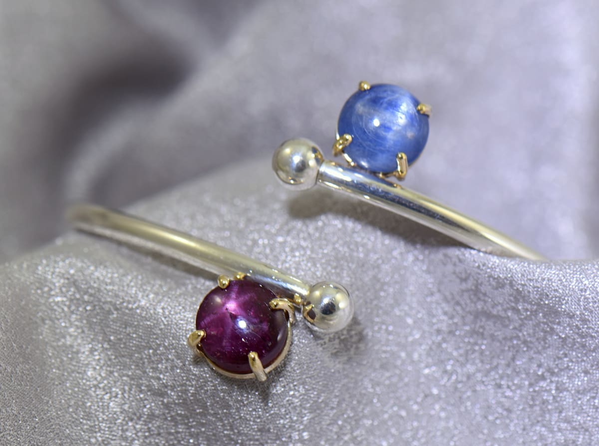Star ruby bracelet on sale