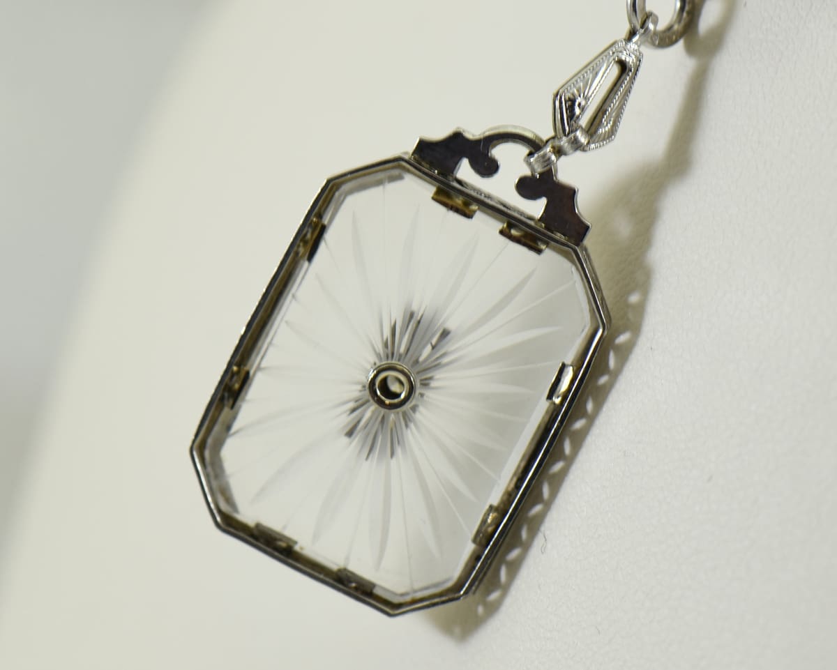 Art deco deals necklaces for sale