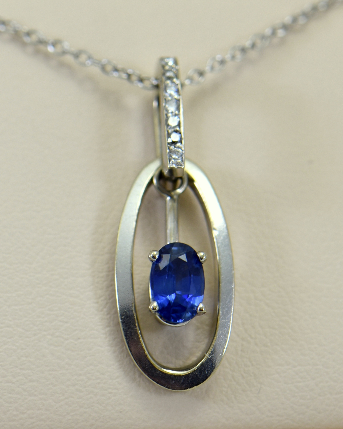 Rainbow Sapphire & Diamond Necklace - Raven Fine Jewelers