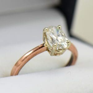 1ct oval diamond solitaire rose gold engagement ring 3.JPG