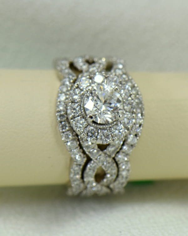 75ct round neil lane diamond ring with framing wedding bands in white gold 2.JPG
