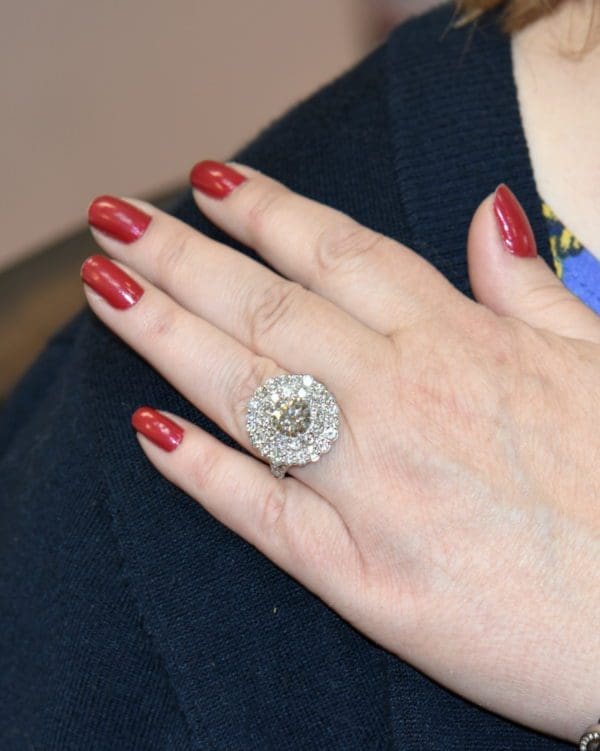 Custom Double Halo Engagement Ring with 3ct Diamond center VS JK 7.JPG