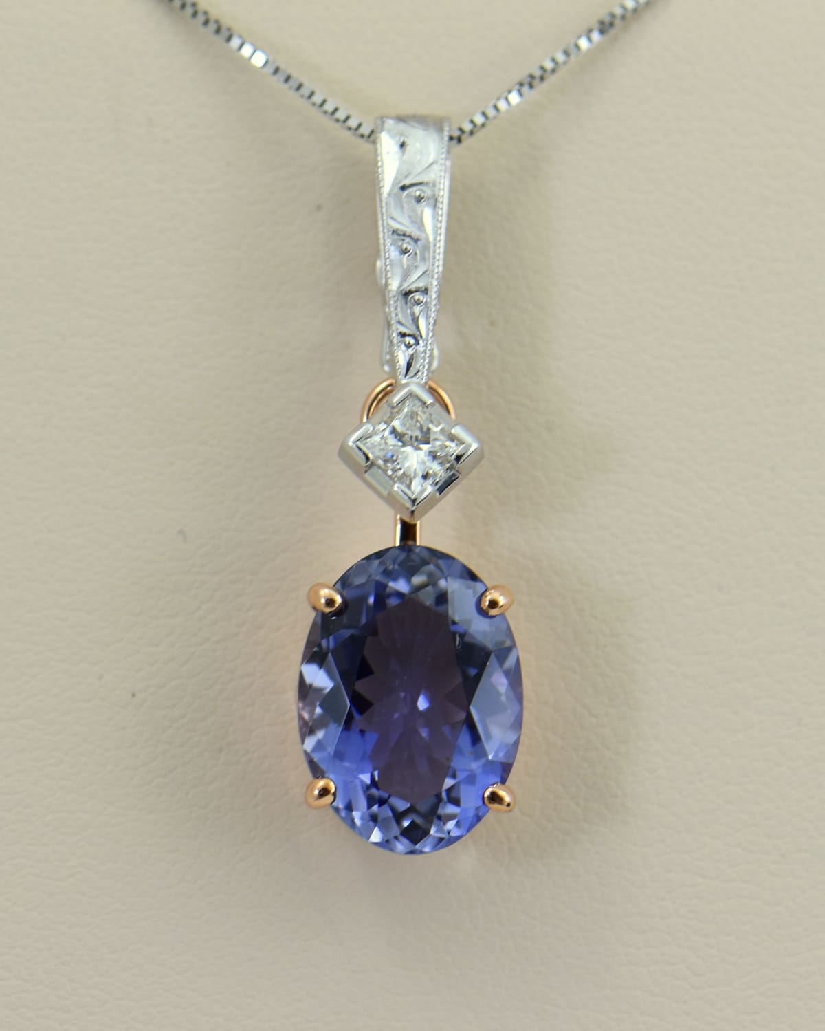 Diamond necklace deals with detachable pendant