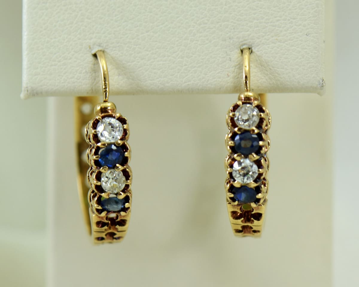 Rare hoop shop pierced earrings