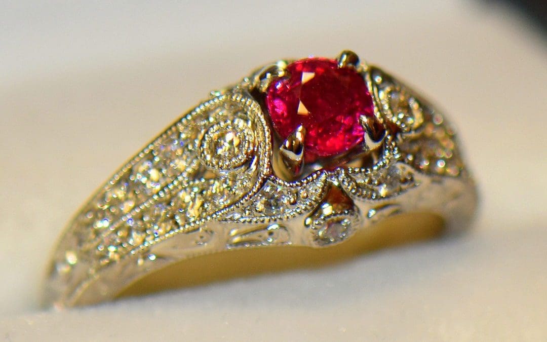 Ruby Engagement Rings • Meaning • Vintage Ruby Rings