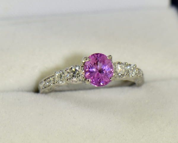 bubblegum pink sapphire engagement ring in white gold with diamonds 4.JPG