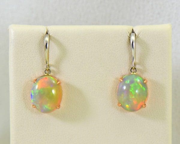 ethiopian opal earrings in rose and white gold.JPG
