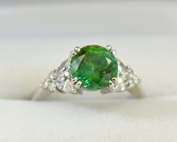 round green tourmaline diamond engagement ring in white gold.JPG 1