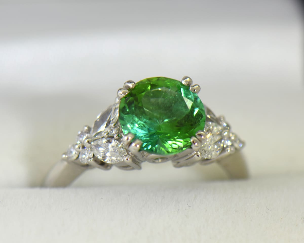 round green tourmaline diamond engagement ring in white gold 5.JPG
