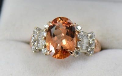 Imperial Topaz Jewelry • Ring • Earrings