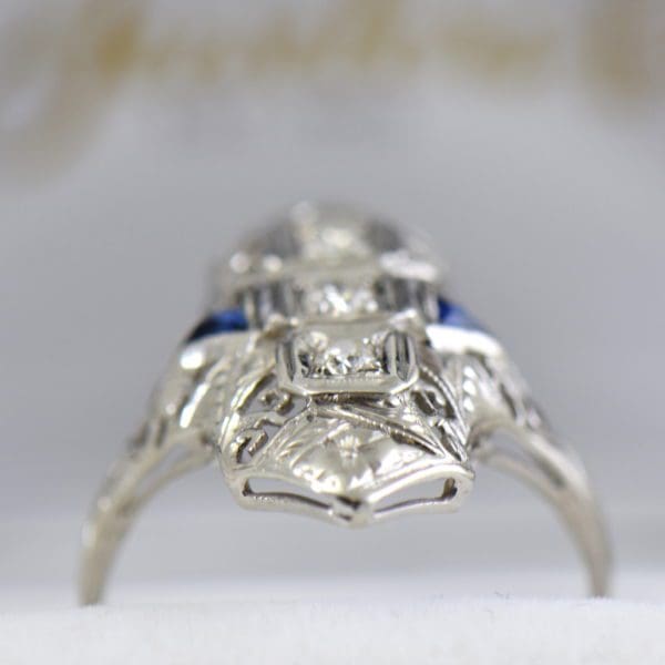 art deco dinner ring with diamond and sapphire filigree 5.JPG