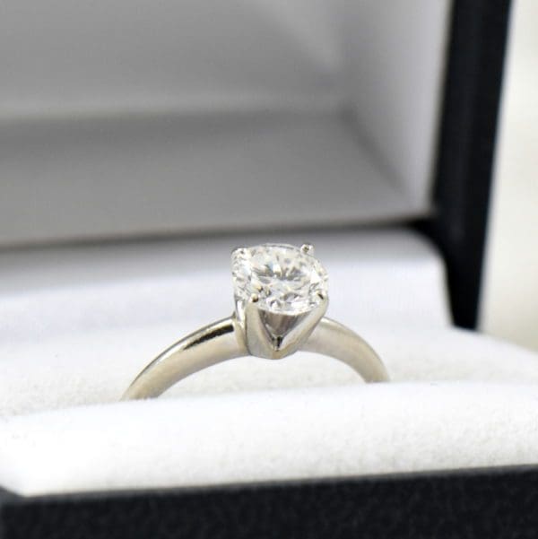 mid century 1ct round diamond solitaire vs1 g top quality 2
