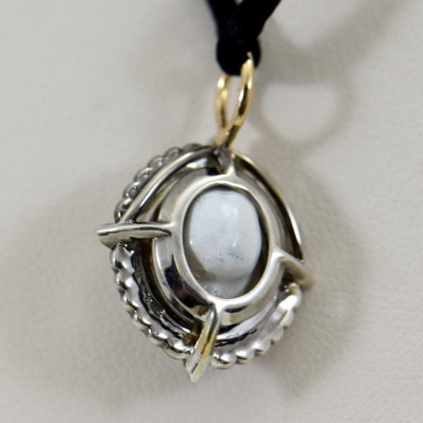 momento mori pendant enamel skull with ruby and black diamonds 5.JPG