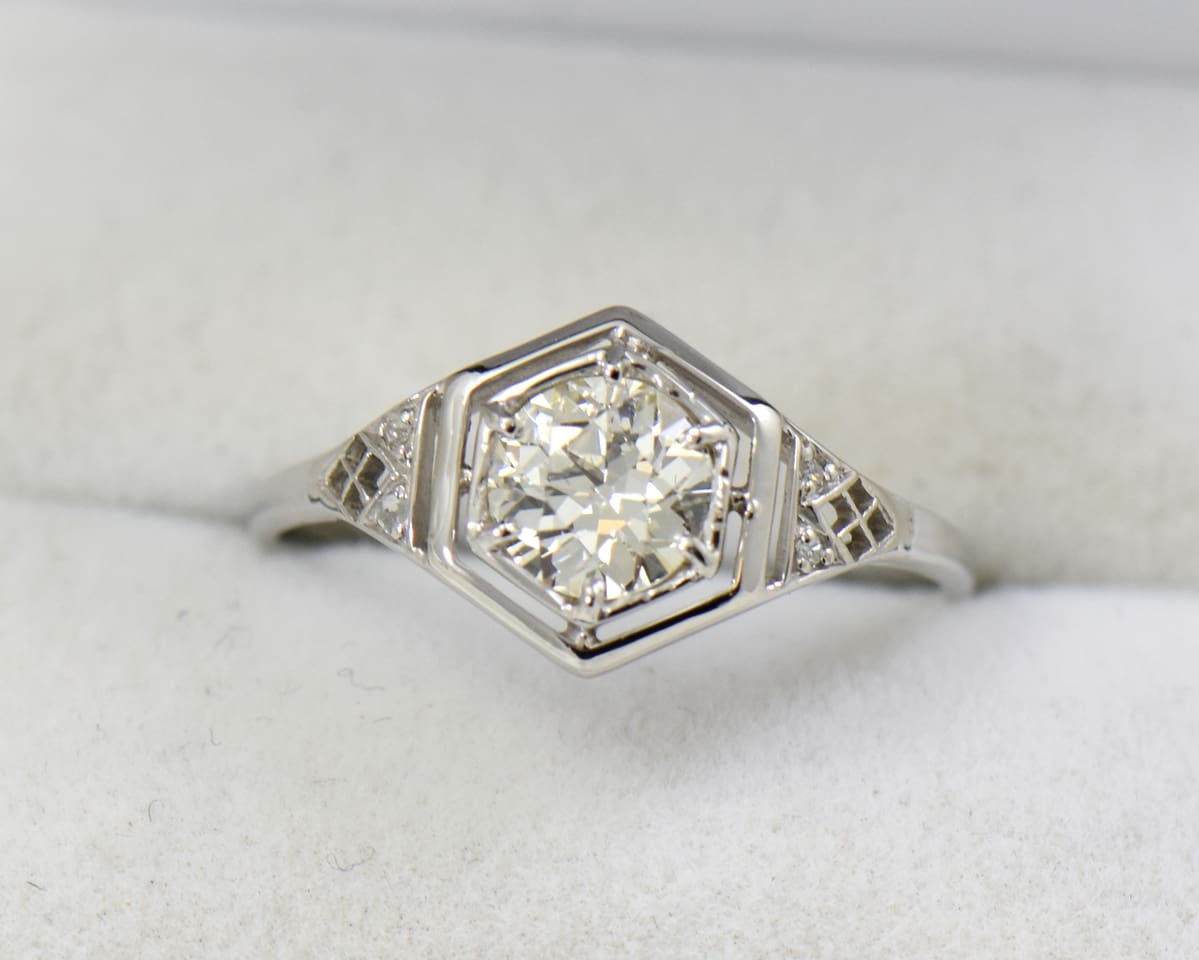 Art deco new arrivals diamond jewelry