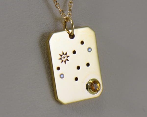 birth month constellation and birthstone pendant in yellow gold 3.JPG