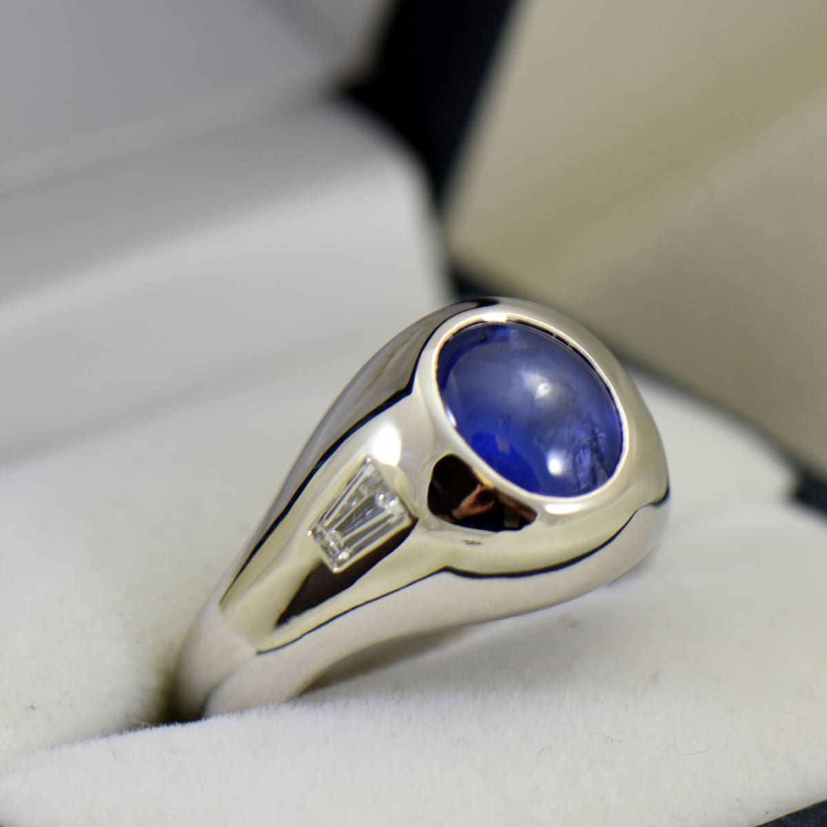 Mens star sapphire clearance rings for sale