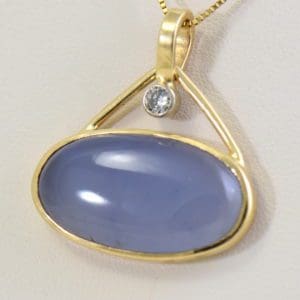 custom vintage ellensburg blue agate pendant.JPG