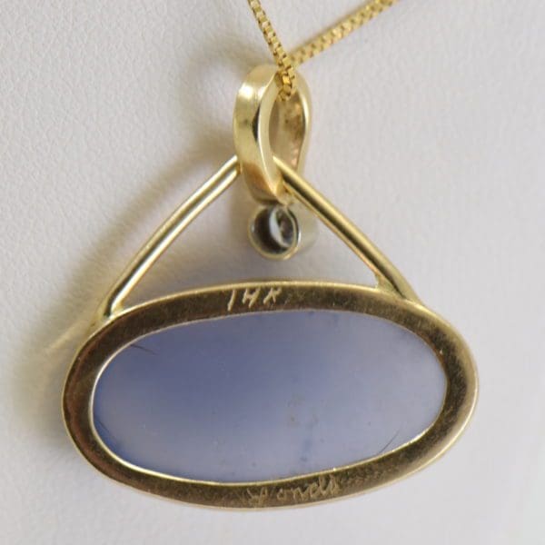 custom vintage ellensburg blue agate pendant 4.JPG
