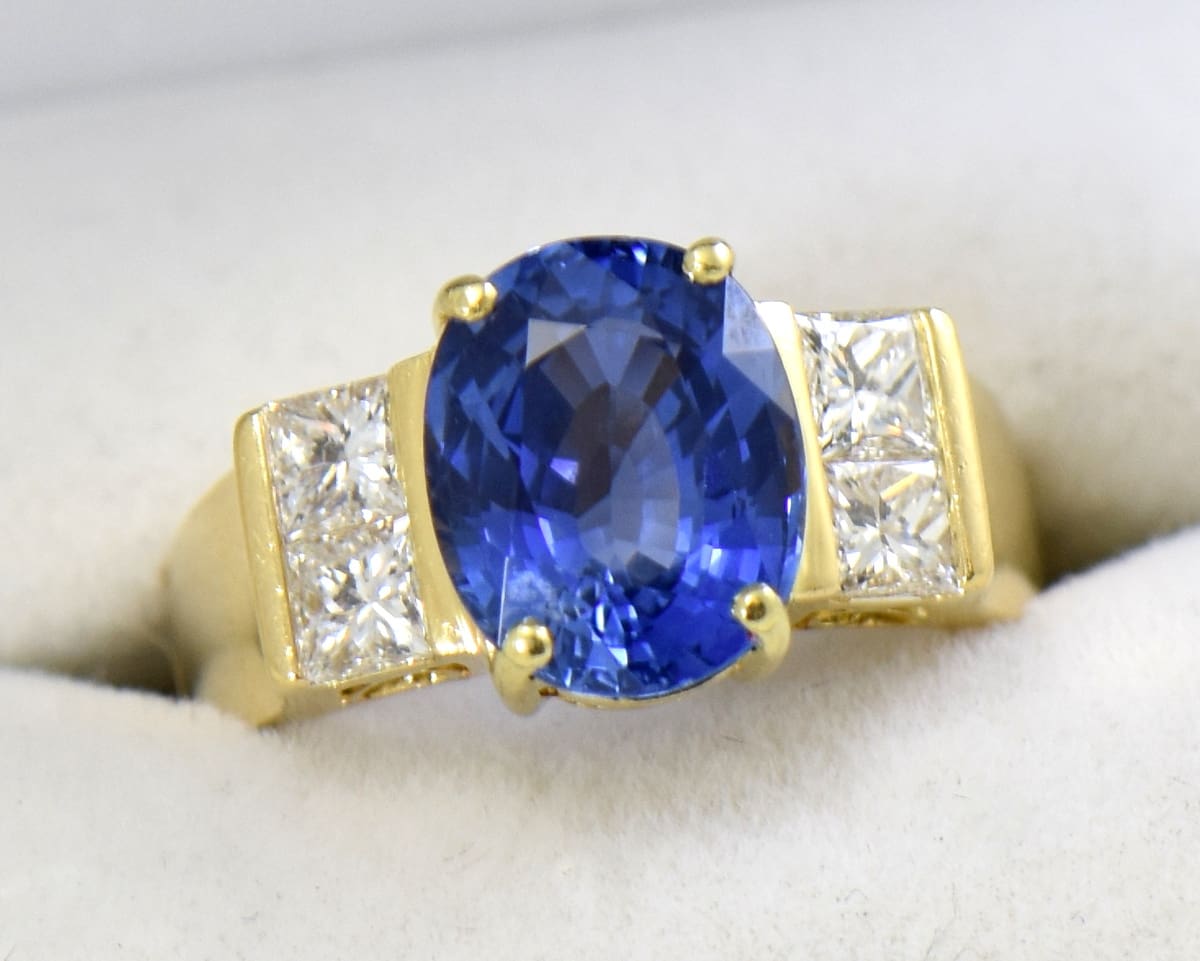 6ct sapphire ring cheap