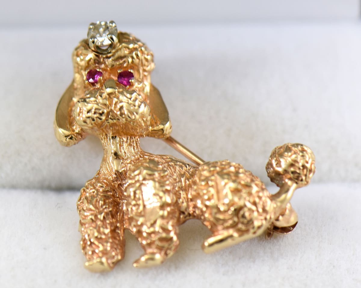 Toy sales poodle gold