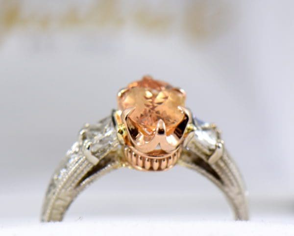 orange imperial topaz ring with princess cut diamond accents in carved white gold 2.JPG