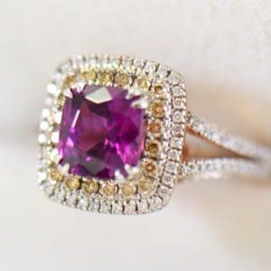 rare mozambique purple garnet set in cushion double halo ring 5.JPG