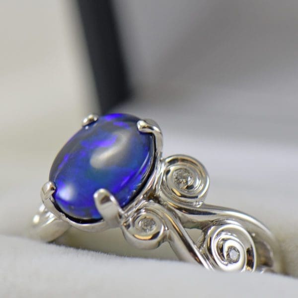 ring round blue stone four 1200