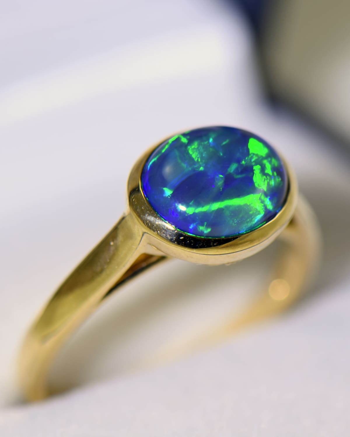 Green top opal jewelry