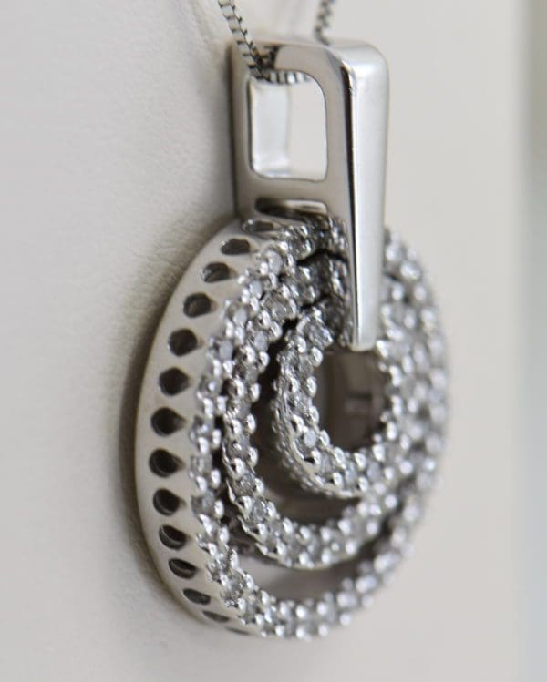 large estate diamond pendant with movable diamond circles 3.JPG