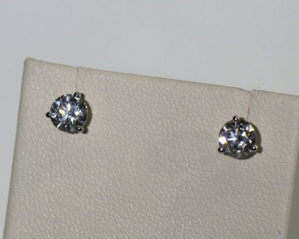 1.4ctw natural round ideal cut diamond stud earrings white gold martinis 4.JPG