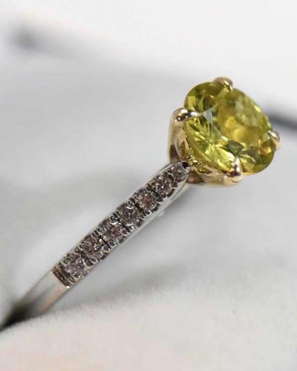 chartreuse engagement ring set with neon yellow chrysoberyl 4.JPG