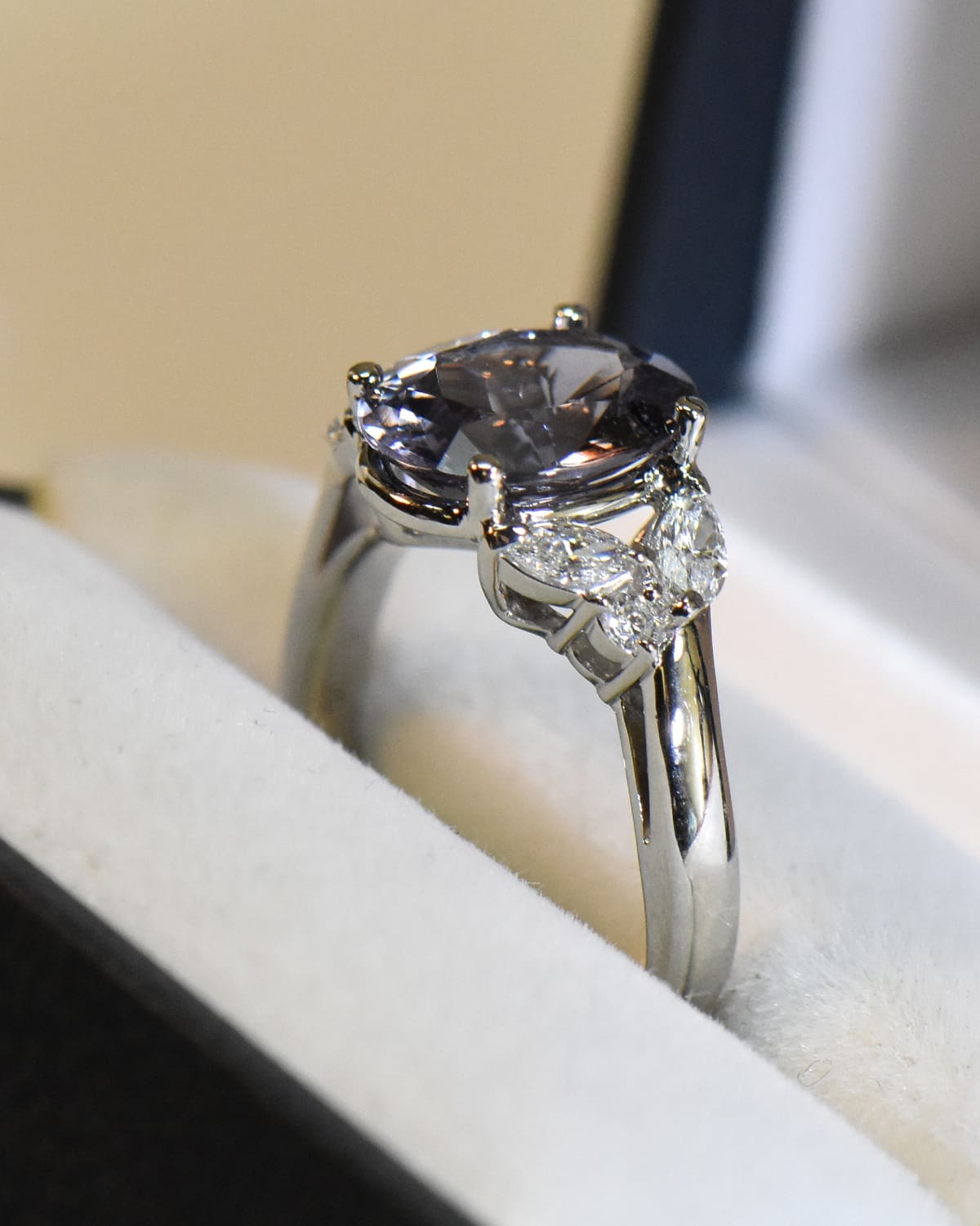 Custom platinum ring sale