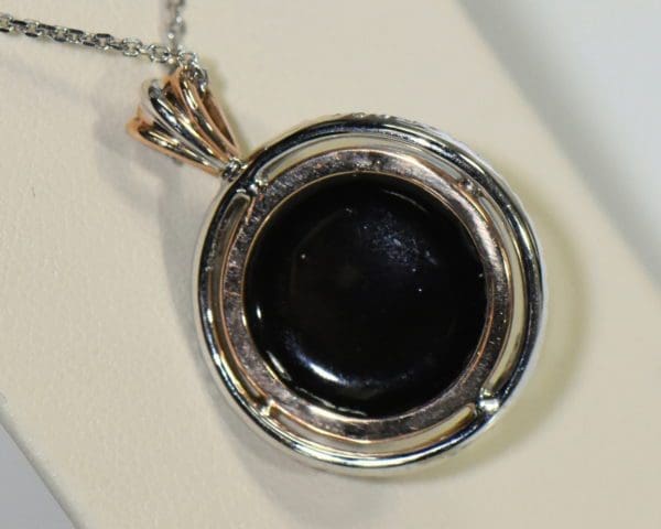 custom rose gold opal pendant with round gem opal ethiopian 4.JPG